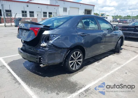 2017 Toyota Corolla Se z USA, uszkodzony, nr VIN 5YFBURHE6HP604588